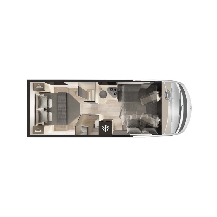 Imagine Autorulota de inchiriat LUXURY Ravicamper Mobilvetta KEA I71